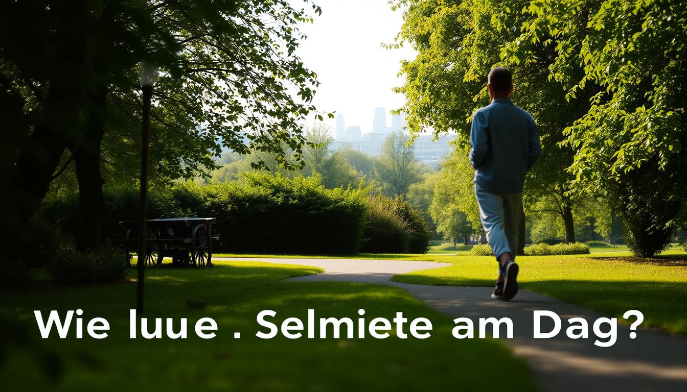 wie viele schritte am tag