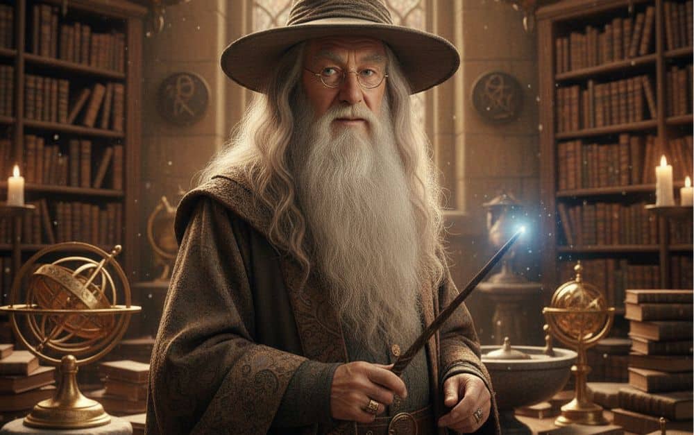 Wer hat Albus Dumbledore gespielt?