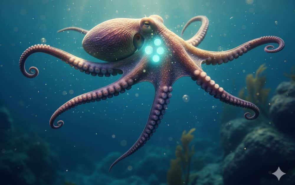 Wie viele Herzen hat ein Oktopus?
